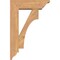 Ekena Millwork Westlake Traditional Smooth Bracket w/ Offset Brace, Western Red Cedar, 5 1/2"W x 16"D x 24"H BKT0604X16X24WTL01SWR - alternate 3